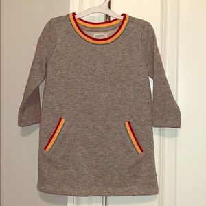Baby Girl Gray Gymboree 12-18M Dress